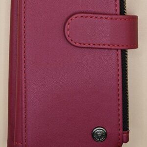 Samsung Galaxy Z Fold 4 Magnetic Wallet Case S Pen Holder PU Leather Zipper-Sold